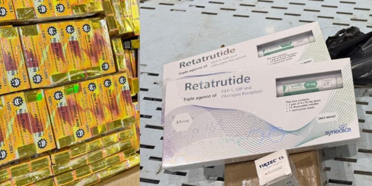 De canetas emagrecedoras a vapes: operação da Receita Federal apreende R$ 2 milhões em mercadorias em MS